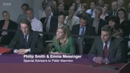 Screenshot: Well, technically, essentially, we just advise a minister.