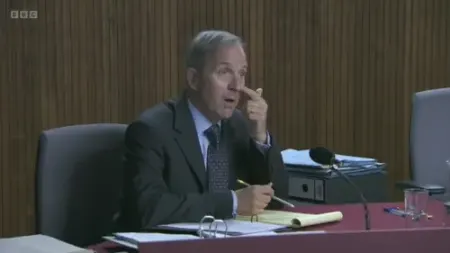 Screenshot: during her time as Secretary of State at DoSAC.