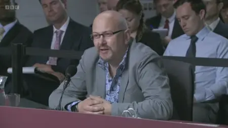 Screenshot: He carved his press releases into stone tablets.