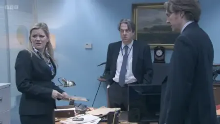 Screenshot: I'm in the minister's office. Oh, great! Oh, no, the proper one!