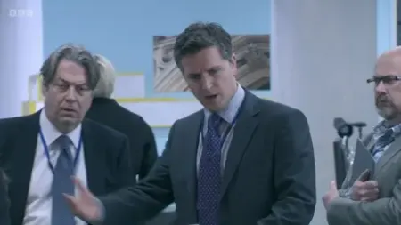 Screenshot: Love to hear it. Yeah. Very... Oh, God, here's Mary.