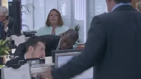 Screenshot: And after all that people phoning you... Yes? Yes?