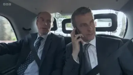 Screenshot: I've just been chased into a cab. It's like Hard Day's fucking Night.