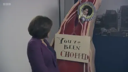 Screenshot: someone will give you a knife and fork,